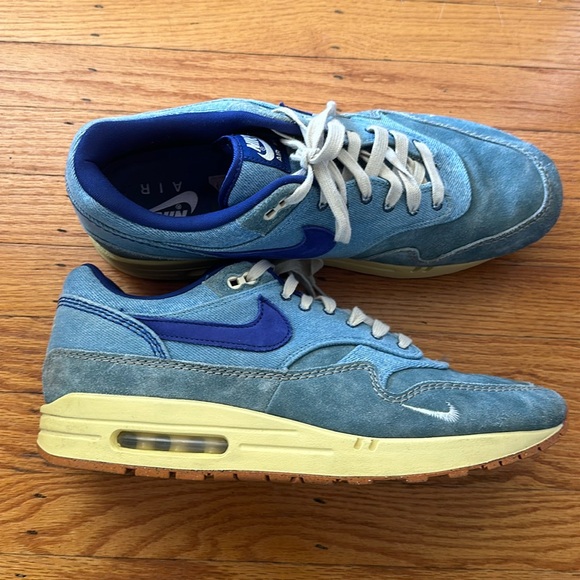 Nike Air Max 1 Premium 'Dirty Denim' Men's 13 - Picture 1 of 6